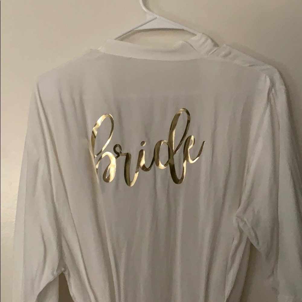 Bride robe